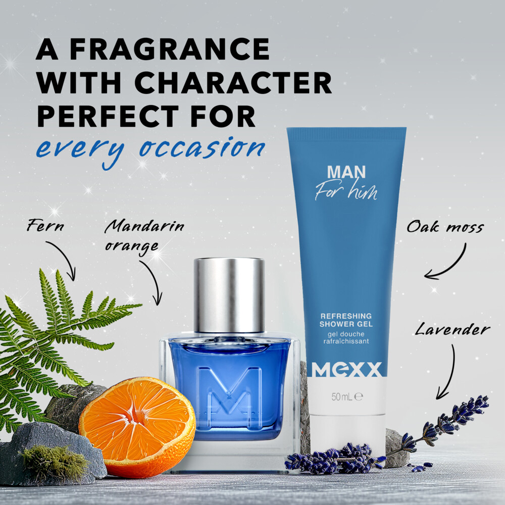 Mexx Eau De Toilette + Showergel Signature Man 80 ml