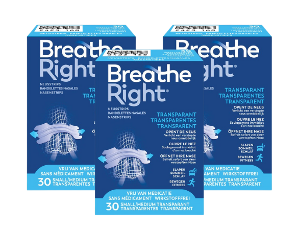 Neusstrips Small/Medium Transparant 90 Stuks