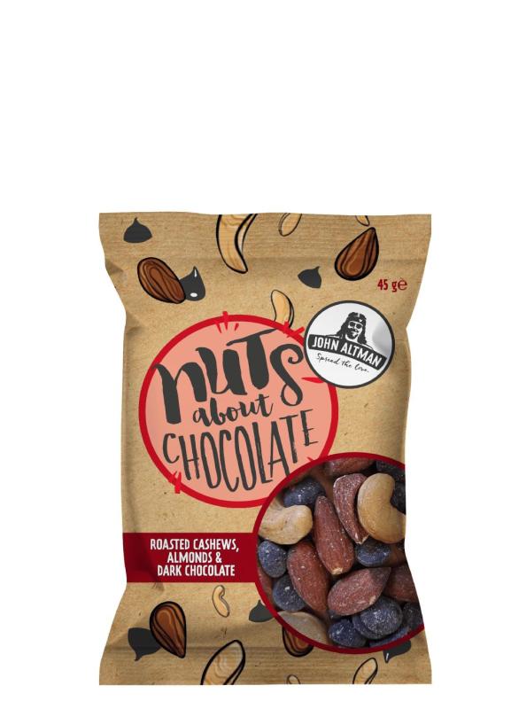 Mixed nuts & chocolate 45g
