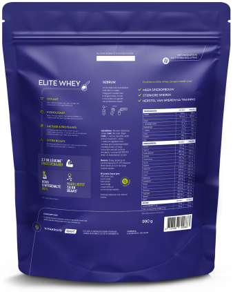 Vitakruid Elite Whey Protein Vanille 990 Gram