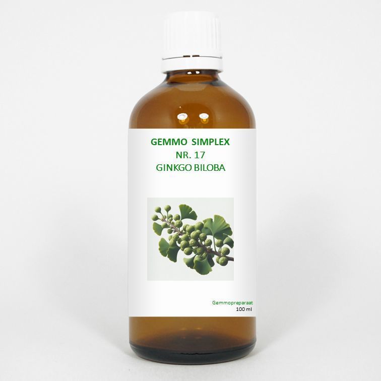 Gemmo simplex 17 ginkgo biloba 100ml