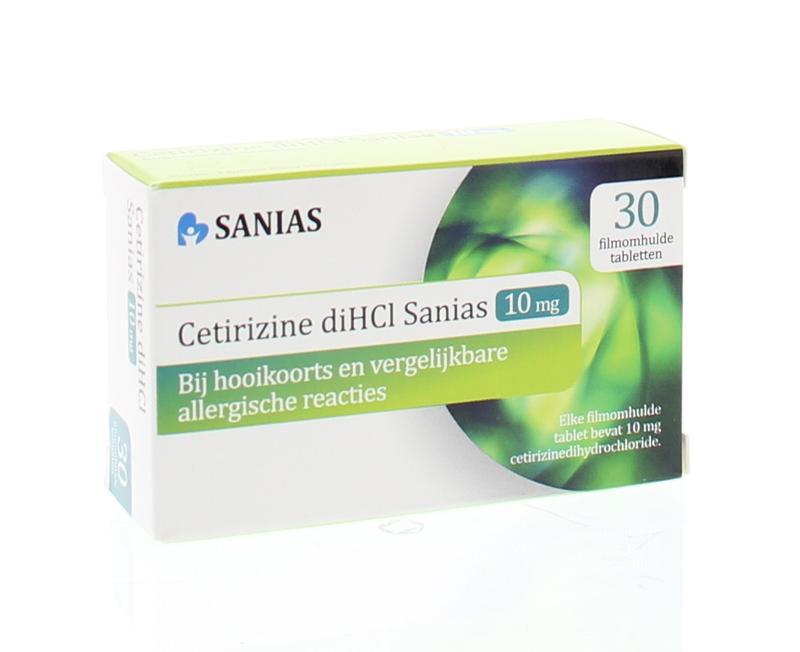 Cetirizine 10 mg DICHL 30tb