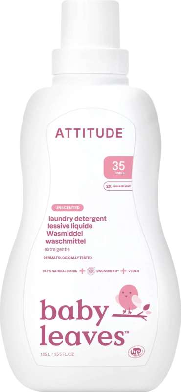 Baby Leaves Wasmiddel Parfumvrij 1050 ML