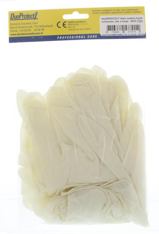 Handschoen latex extra large 10st