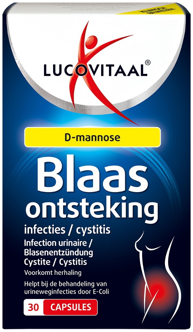 Lucovitaal D- Mannose Blaasontsteking 30 capsules