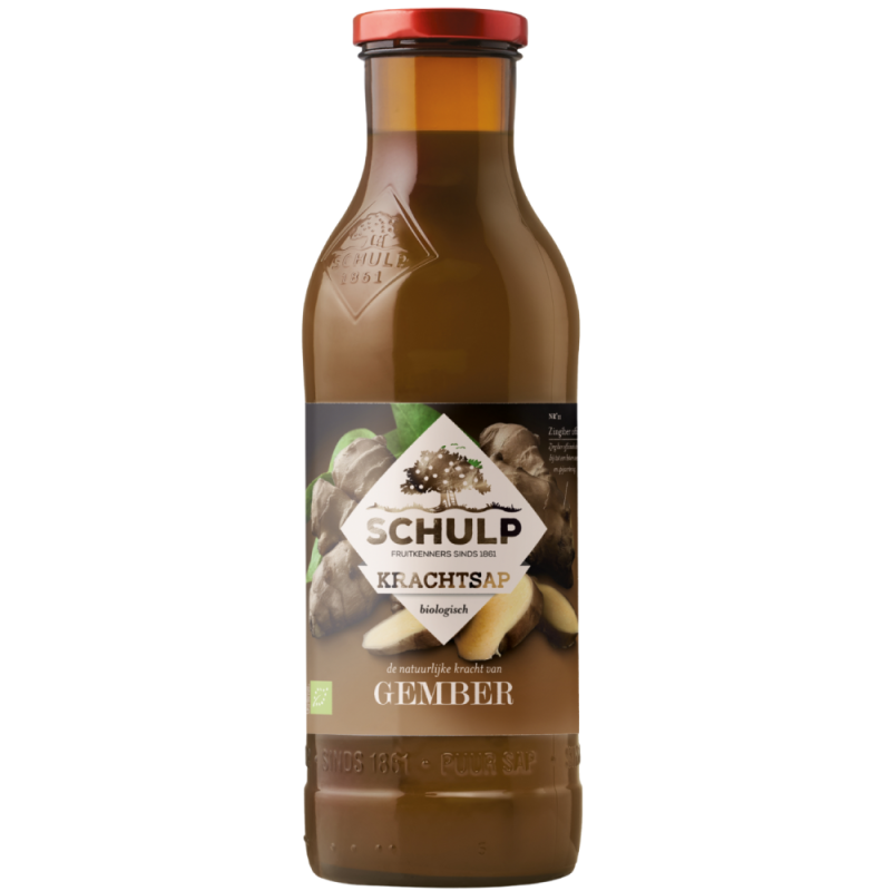 Krachtsap Gembersap Puur Bio 750 ml