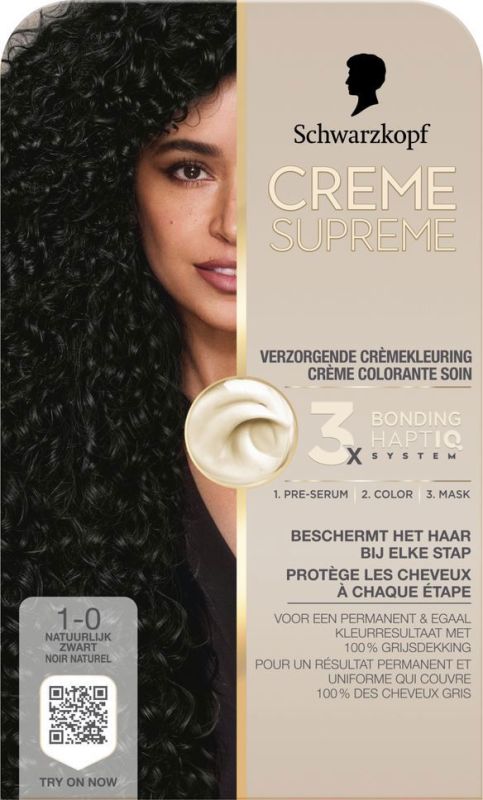 Creme supreme 1-0 black 1st