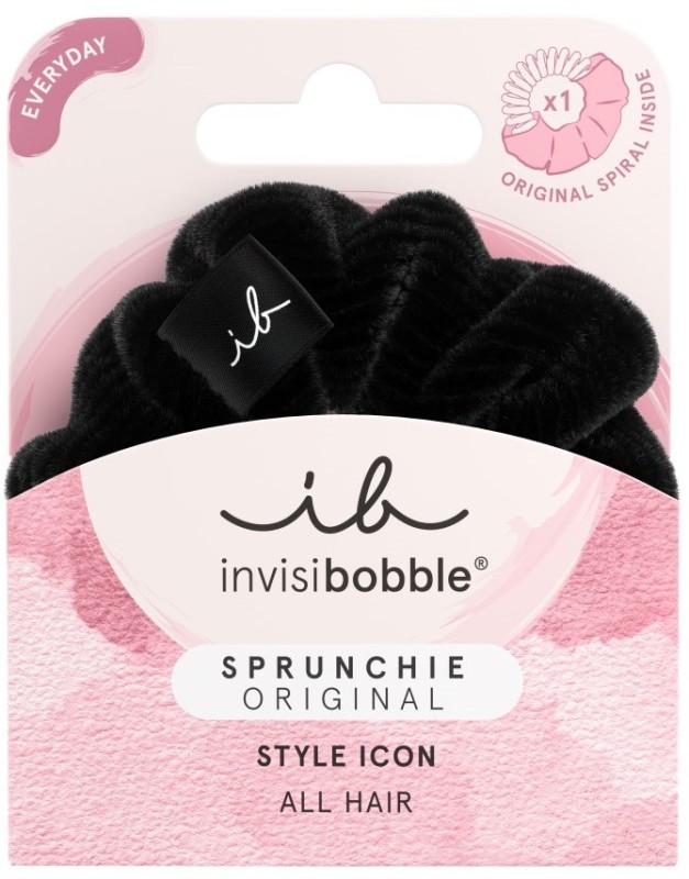 Sprunchie Zwart 1 stuk