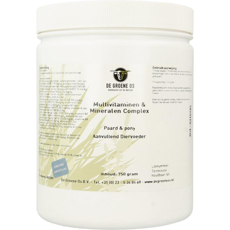 Multivitamine / mineralen complex paard/pony 750g