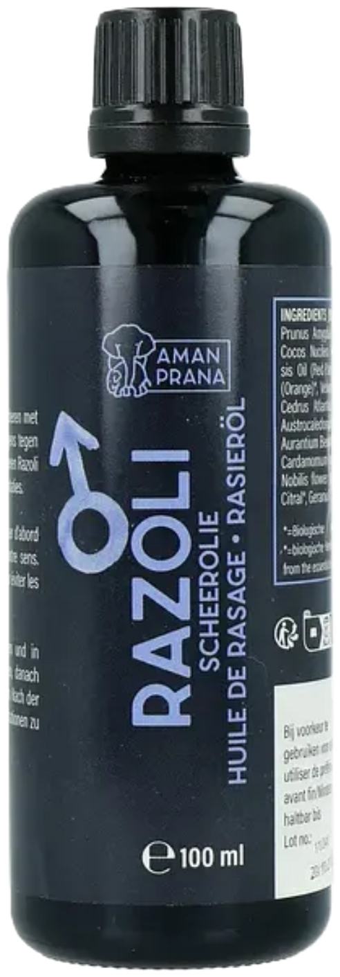 Aman Prana Razoli Man Scheerolie Bio 100 ml