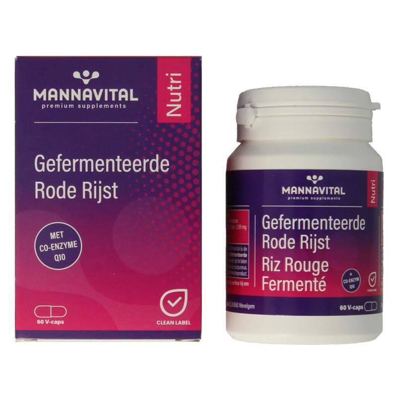 Gefermenteerde Rode Rijst 60 Capsules