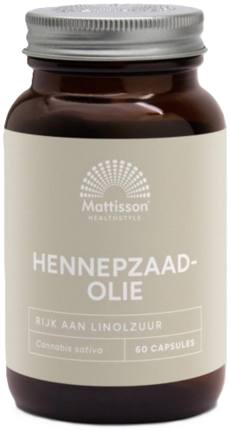 Mattisson Hennepzaadolie 1000 mg 60 Capsules