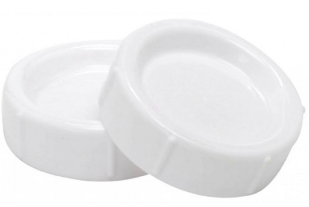 Afsluitdop fles breed 2 stuks