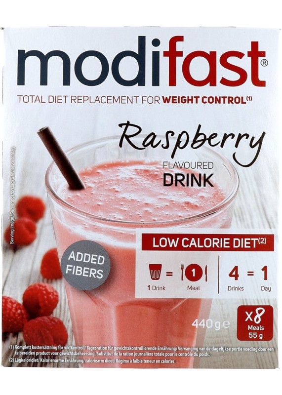 Modifast Weight Control Framboos Drink 440gr