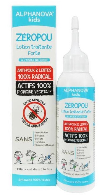 Zeropou Behandeling Anti Hoofdluis Bio 100ml