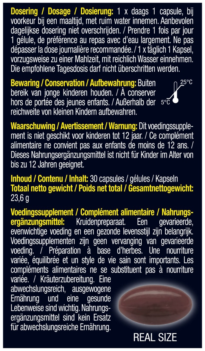Lucovitaal Cannabis Sativa & Valeriaan 30 capsules