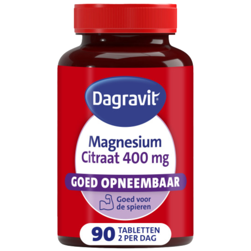 Magnesium Citraat 400 mg 90 tabletten