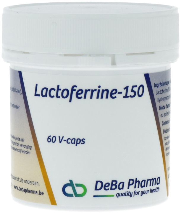 Deba Pharma Lactoferrine 150mg 60 vegan capsules