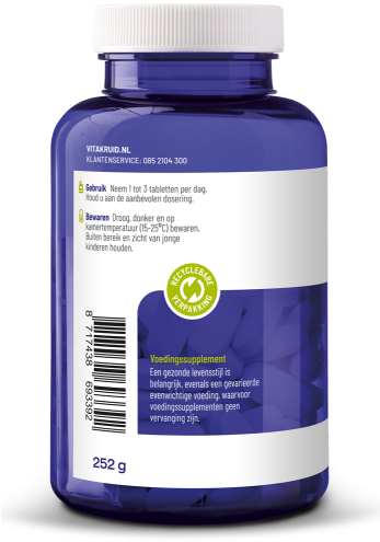 Vitakruid Creatine Monohydraat 1000 MG 180 Tabletten