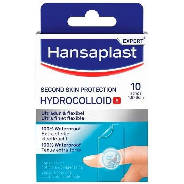 Hansaplast Second skin protection hydrocolloid S 10st
