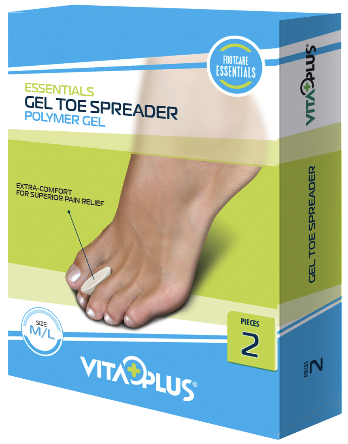 Essentials Gel Toe Spreader maat M/L 2 Stuks