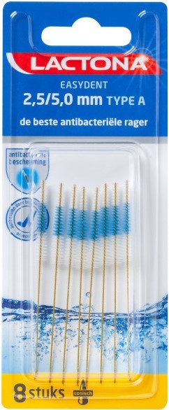 Ragers Easydent A 2.5/5.0 mm 8 stuks