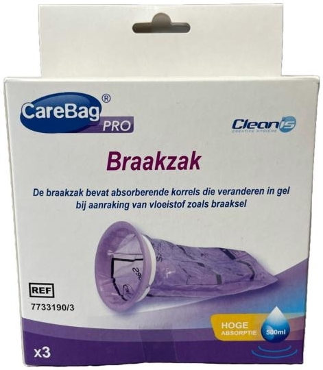 Braakzak pro 500ml 3st