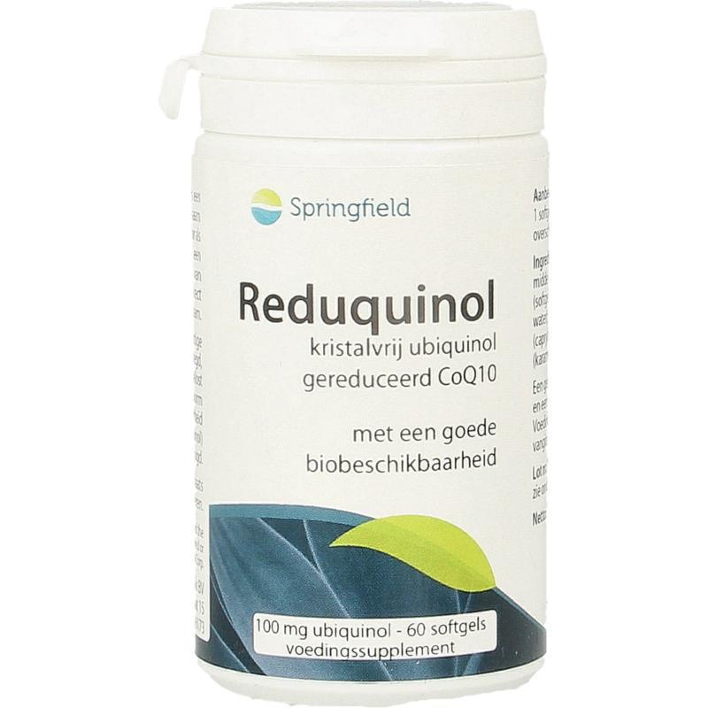 Reduquinol Q10 Ubiquinol Kristalvrij 100 mg 60 softgels