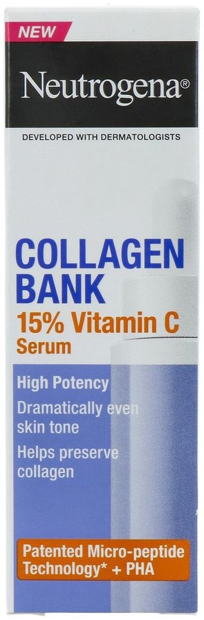 Neutrogena Collagen Bank 5% Vitamine C Serum 15 ml