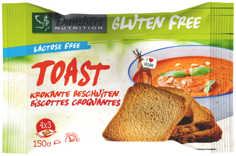 Toast Glutenvrij 150 Gram