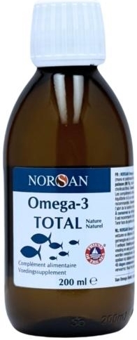 Norsan Omega-3 Total Visolie Naturel 200 ML