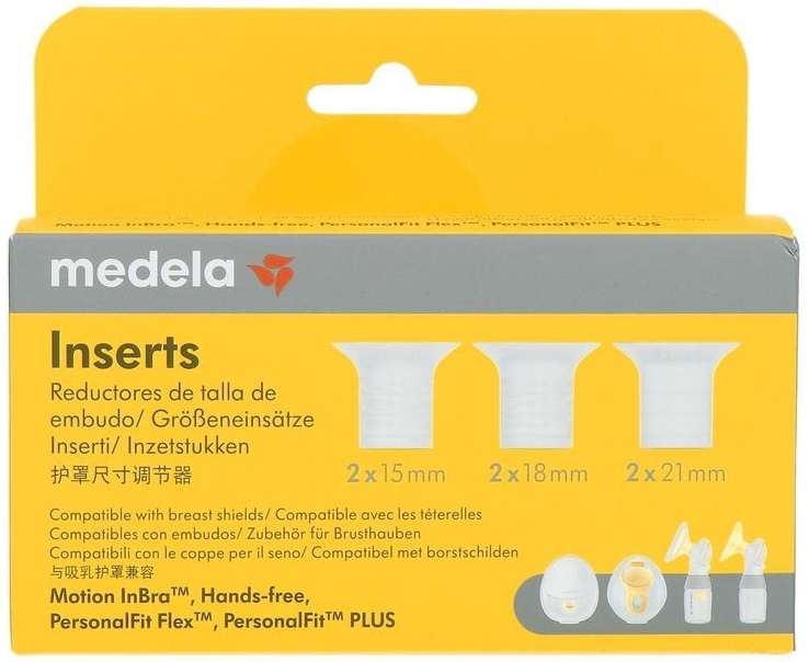 Borstkolf Inzetstukken 6st