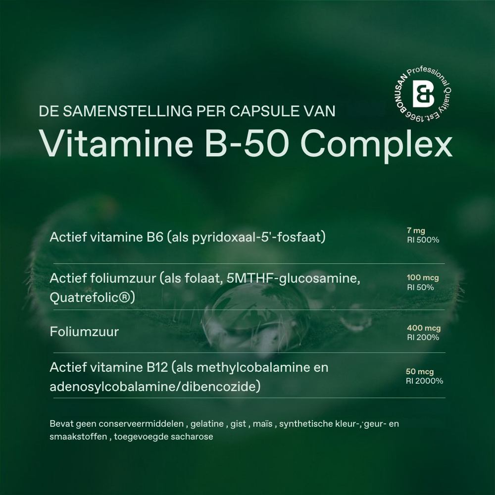 Bonusan Vitamine B-50 Complex 200 Capsules
