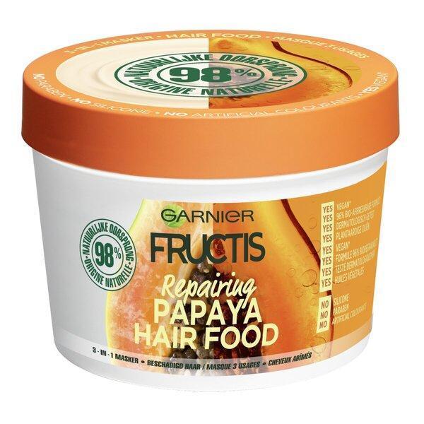 Fructis Repairing Papaya Hair Food 3-in-1 Haarmasker 400 ML