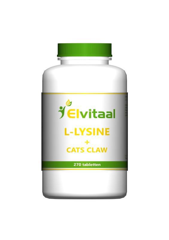 L-Lysine Cats Claw 270tb