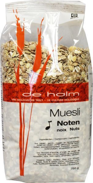 Muesli noten 750g