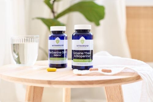 Vitakruid Berberine 500 Rebersa 97-102% Berberine Zouten 90 capsules