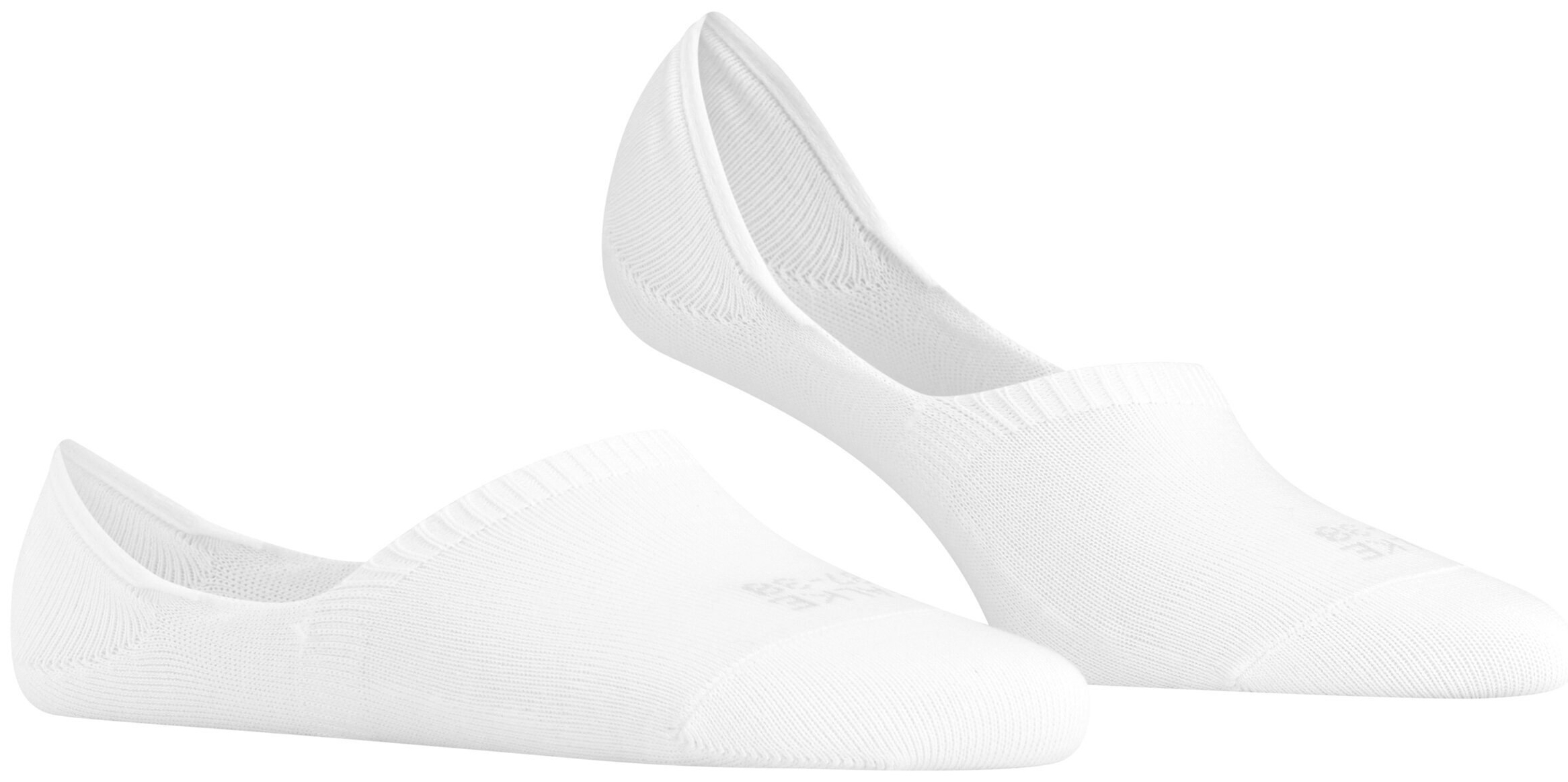FALKE Dames Step High Cut Footies Wit