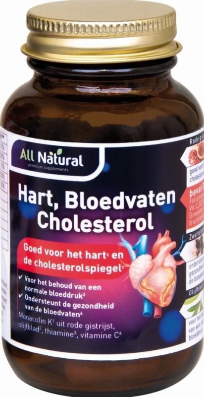 Hart, Bloedvaten & Cholesterol 30 vegetarische capsules