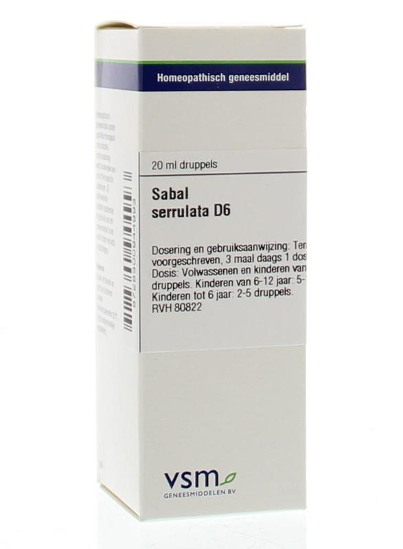 VSM Sabal serrulata D6 20ml