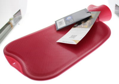 Warmwaterzak Enkelgeribbeld Cranberry 1st