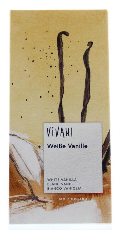 Witte Chocoladereep Met Vanille 80g