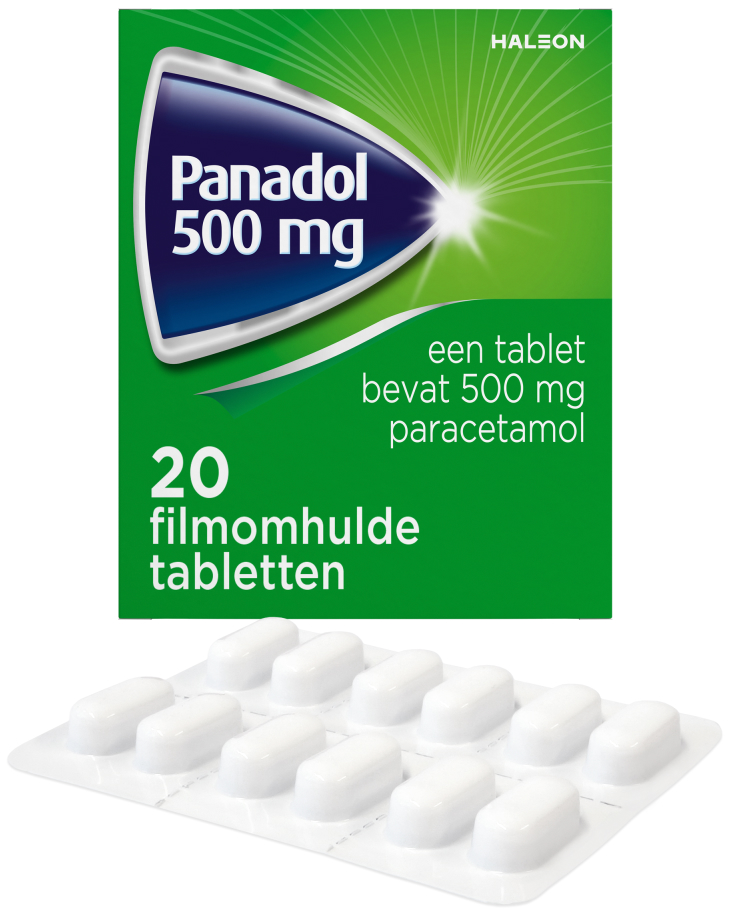 500 mg Filmomhulde Tabletten 20 Tabletten