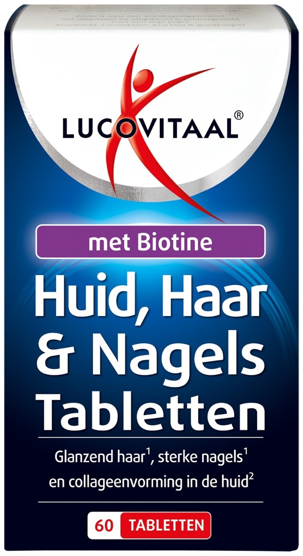 Lucovitaal Huid Haar Nagels 60 tabletten