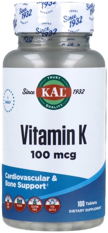 Kal Vitamine K1 100mcg 100tb