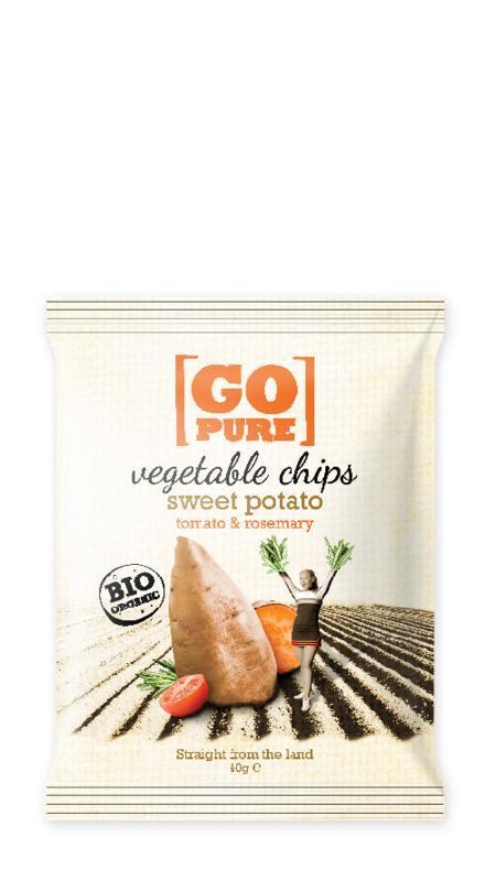 Chips Sweet Potato & Rosemary Bio 40 G