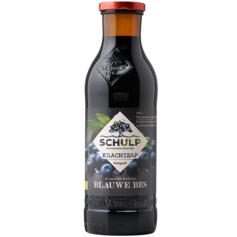Blauwe Bessensap Puur Bio 750 ml