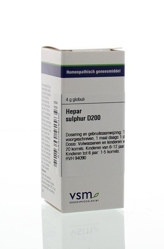 VSM Hepar sulphur D200 4g