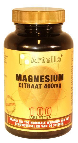 Magnesium Citraat Elementair 100tab