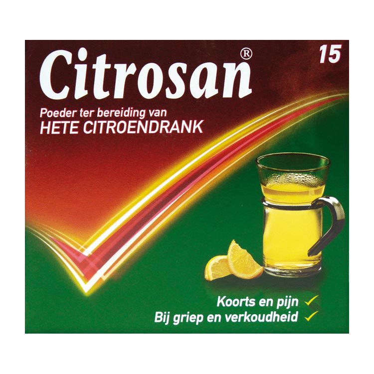 Hete Citroendrank 15 sachets
